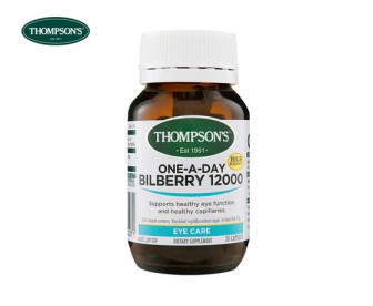 Thompson‘s 汤普森 蓝莓越橘护眼胶囊 30粒 Thompson‘s 汤普森 蓝莓越橘护眼胶囊 30粒